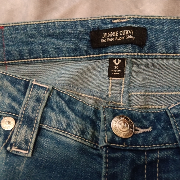 NWT True Religion Jennie Curvy jeans - Picture 11 of 11